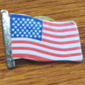 American Flag lapel pin